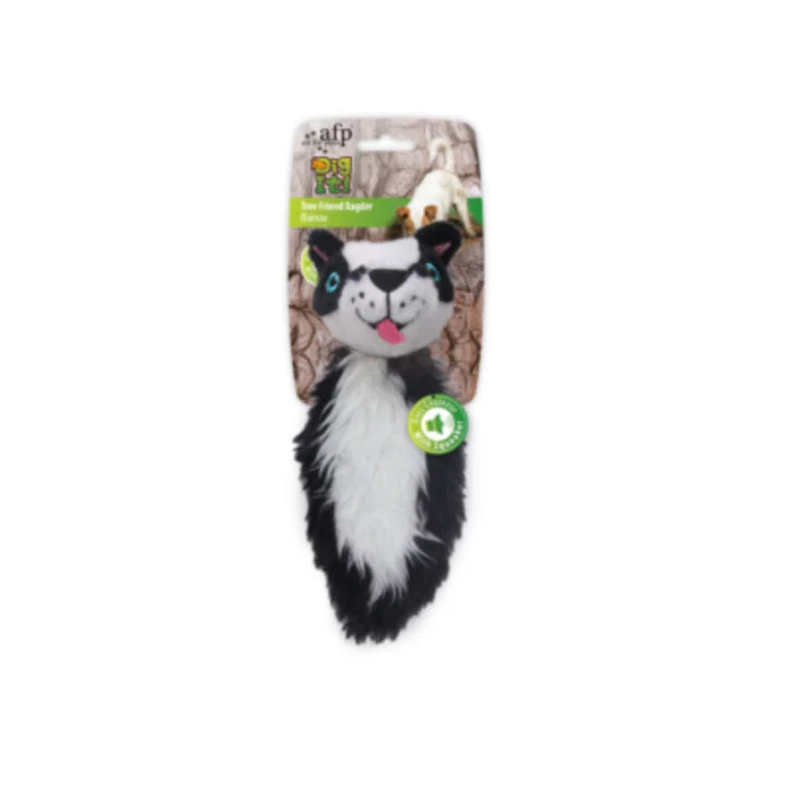 AFP Tree Friend Badger Dog Toy