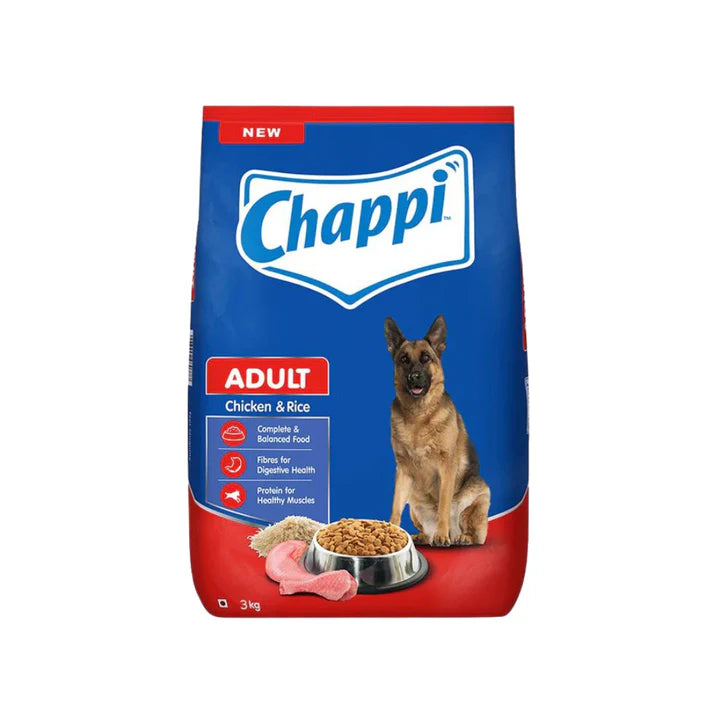 Chappi Adult Dry Dog Food - Chicken and Rice