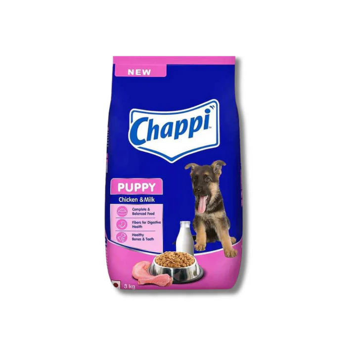 Chappi Puppy Dry Dog Food - Chicken and Milk