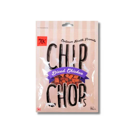 Chip Chops Dog Treats - Diced Chicken 70 g