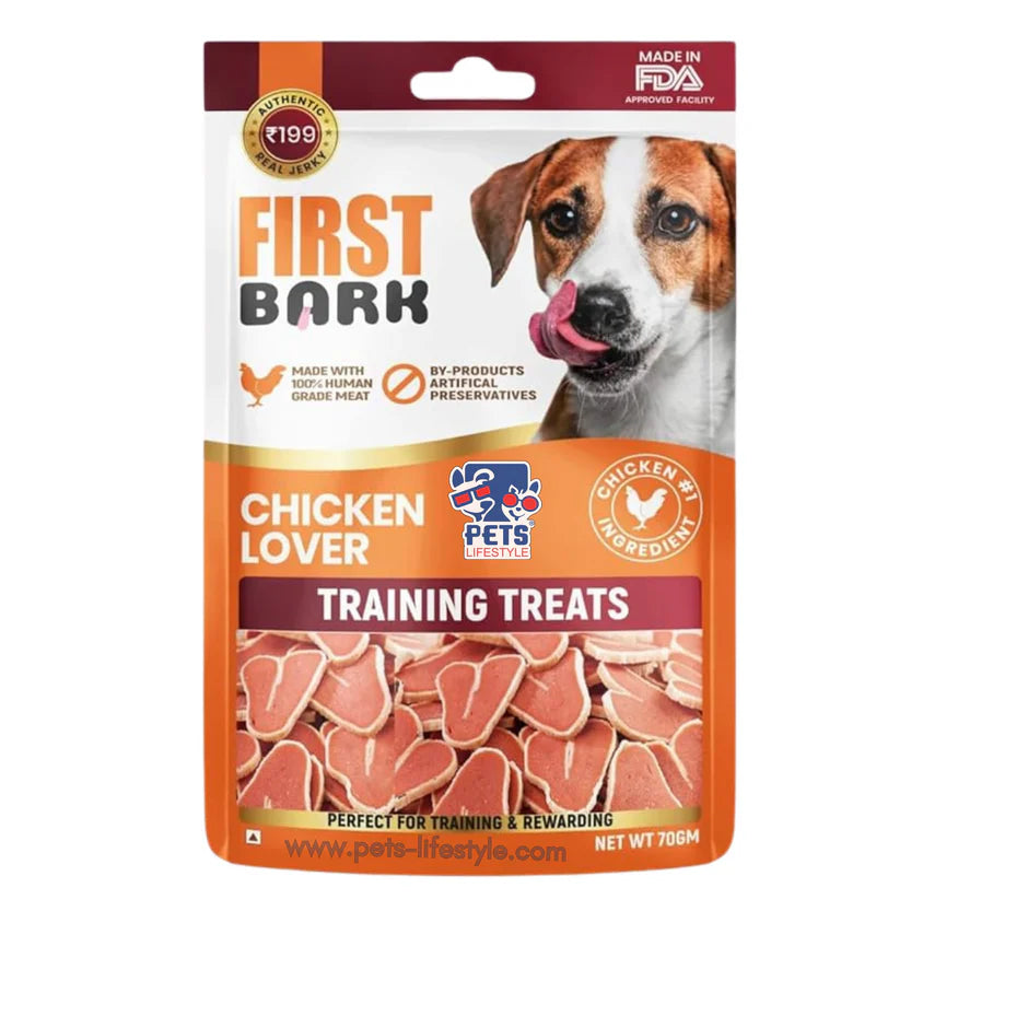 First Bark Chicke Lover Training Dog Treats