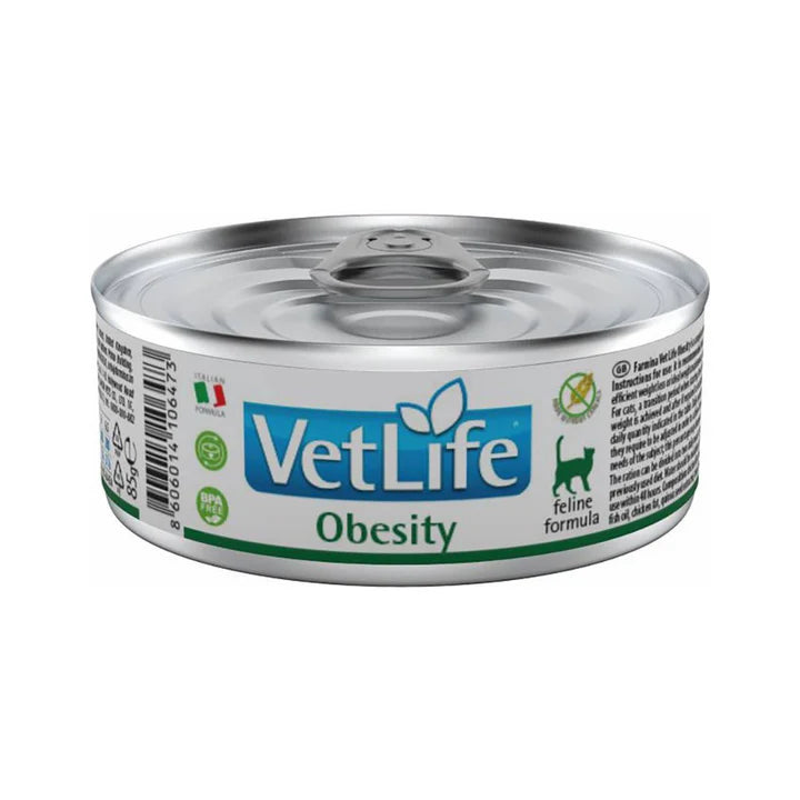 Farmina Vet Life Obesity Wet Cat Food 85 g
