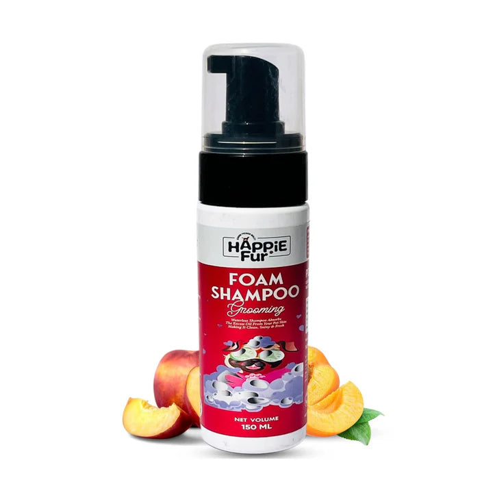 Happie Fur - Waterless Dry Foam Shampoo for Dog & Cat (150ml)