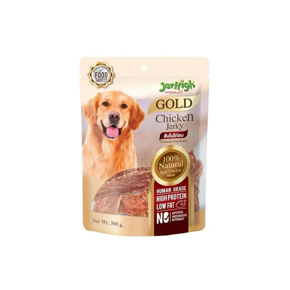 Jerhigh Gold Hard Chicken Jerky Premium Dog Treat
