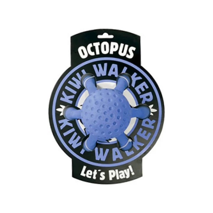 Kiwi Walker Blue Octopus Maxi Toy For Dogs