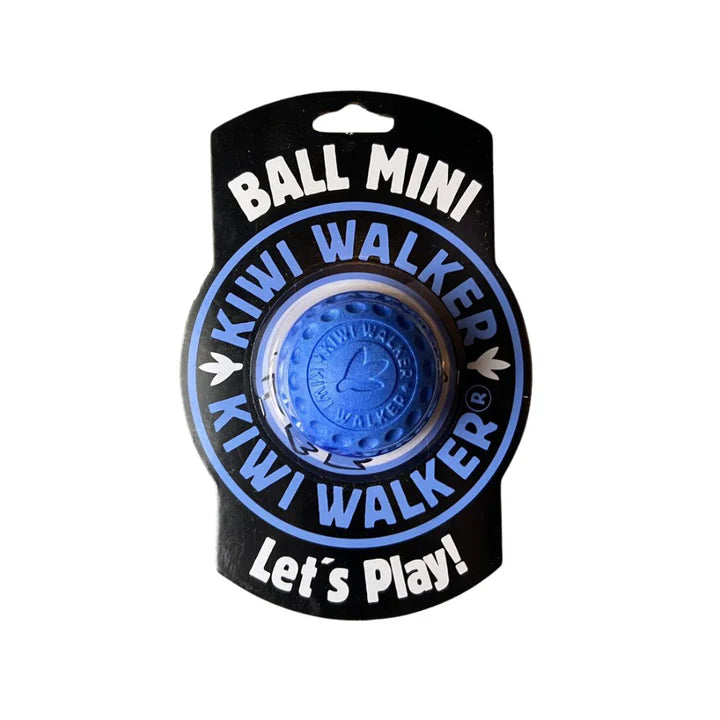 Kiwi Walker Blue Ball Mini Toy For Dogs