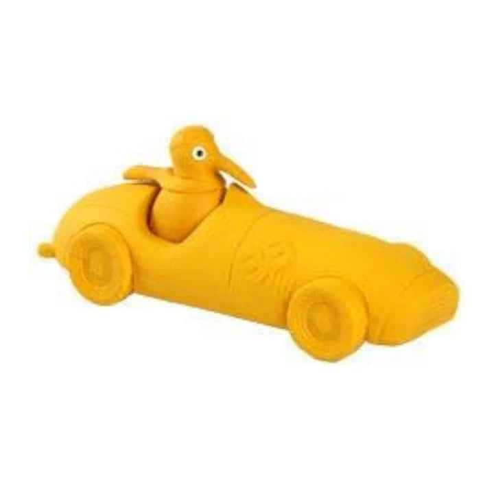 Kiwi Walker Latex Formula Dog Toy Cigar Racing Car for Dogs & Puppies