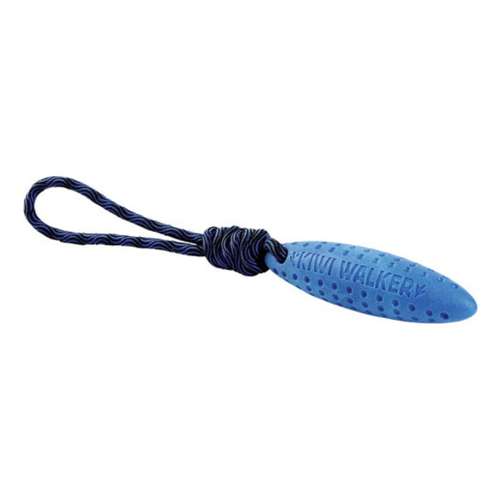 Kiwi Walker TPR Zeppelin Mini Blue Toy For Dogs