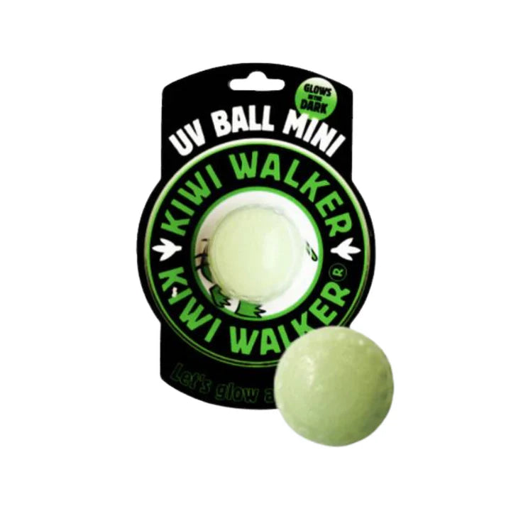 Kiwi Walker UV Ball Mini Toy For Dogs