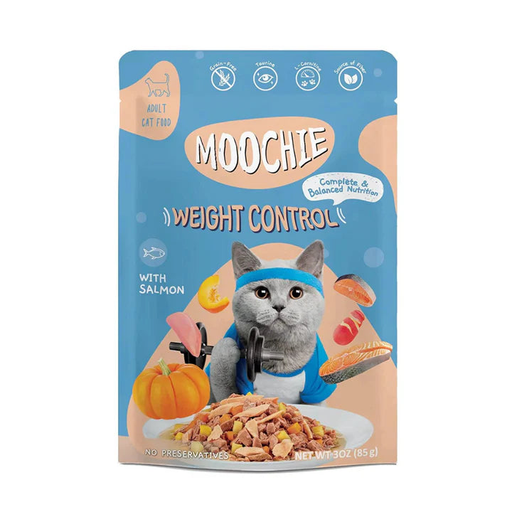 Moochie Wet Cat Food Gravy Weight Control - 85 g