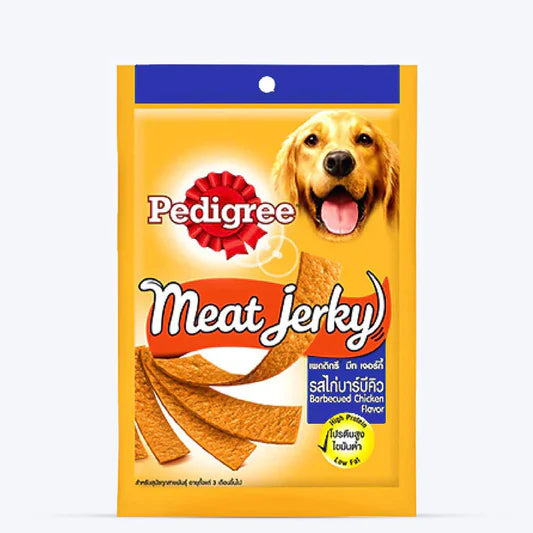 Pedigree Meat Jerky Adult Dog Treat - Barbecued Chicken