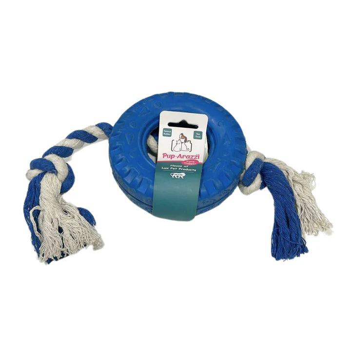 Pup Arazzi Tyre Tugger Toy For Dogs
