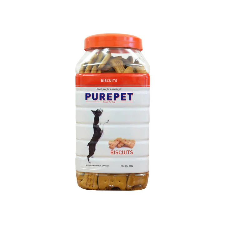Purepet Chicken Biscuit Dog Treats 455 g