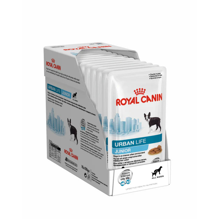 Royal Canin Urban Life Junior Wet Dog Food Pouch