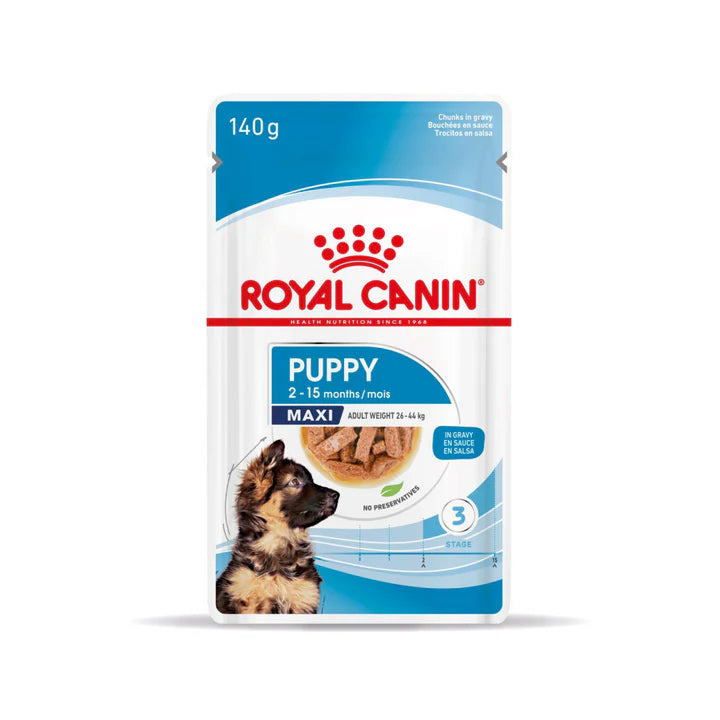 Royal Canin Maxi Puppy Wet Dog Food 140 g x 12