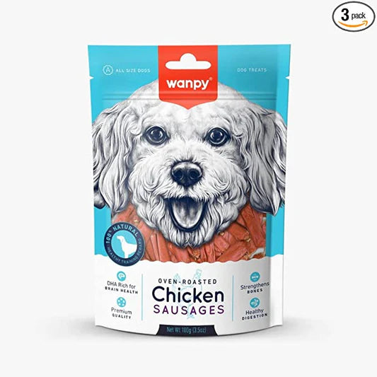 Wanpy Oven - Roasted Chicken Sausages 100 g