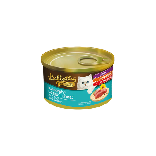 Bellotta Tuna in Gravy Tin – Adult Cat