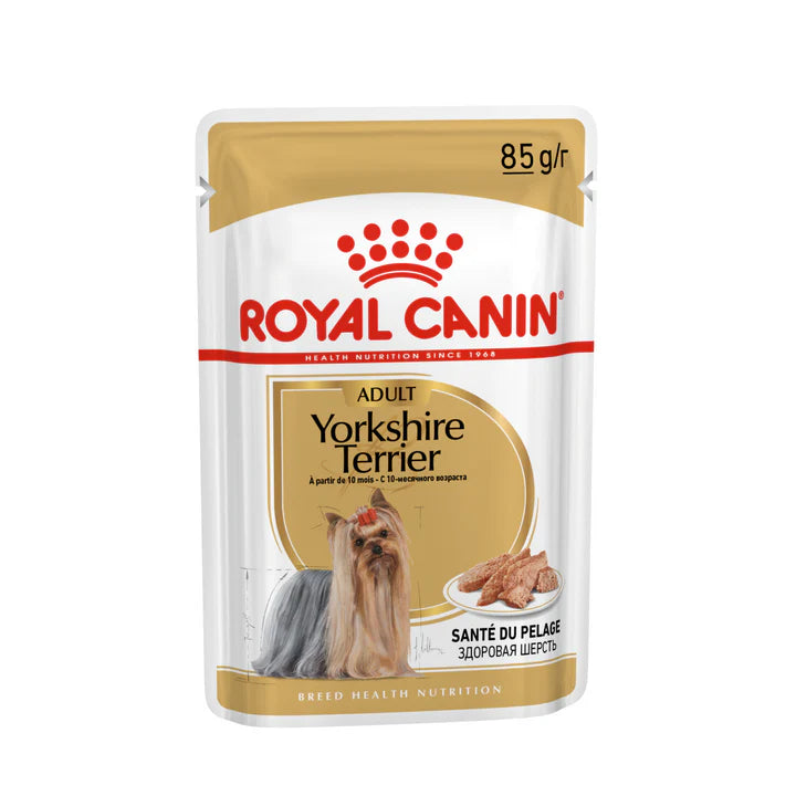 Royal Canin Yorkshire Terrier Adult Wet Dog Food 85 g x  12