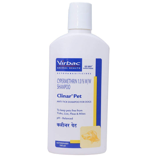 Virbac Clinar Pet Shampoo 100 ml