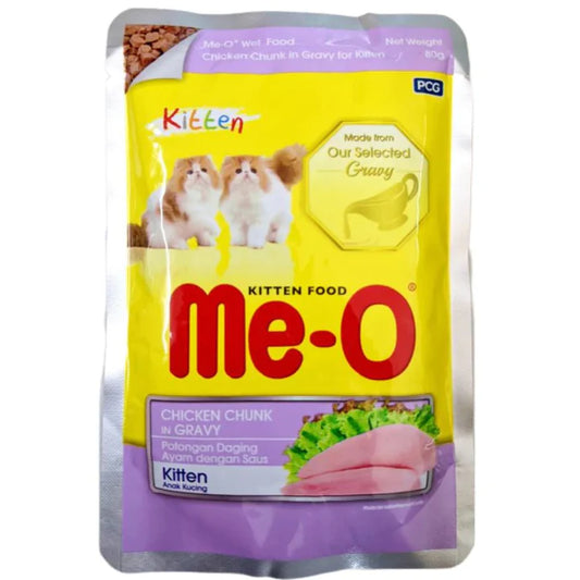 Me O Chicken Chunks in Gravy kitten Wet Food